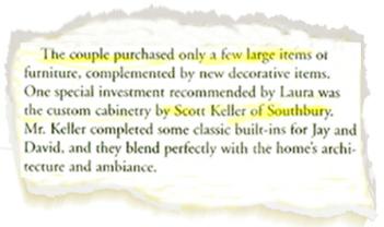 Scott Keller's name appeared in newspapers throughout Connecticut.